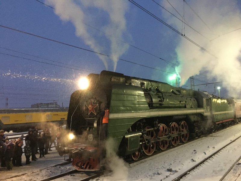 Ретро поезд Рязань