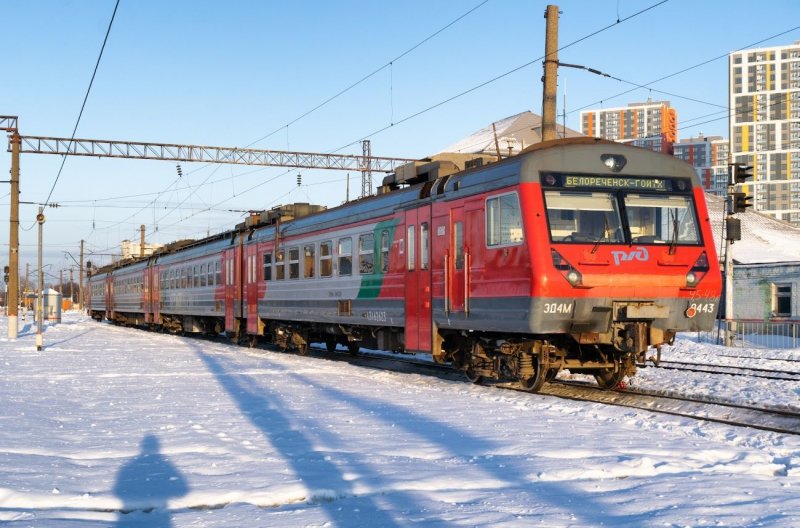 Эд4м в депо Рязань