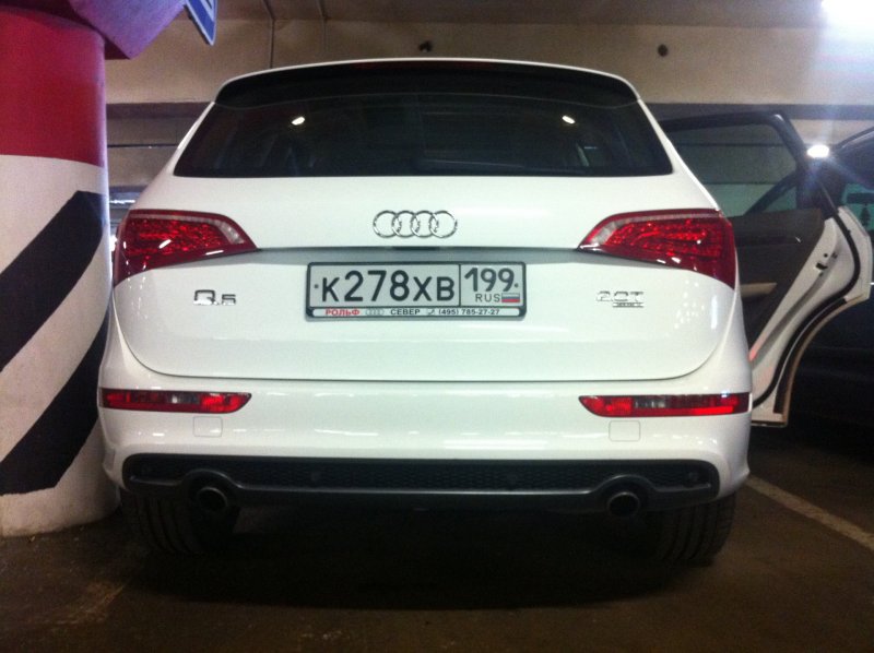 Audi q5 2010 сзади
