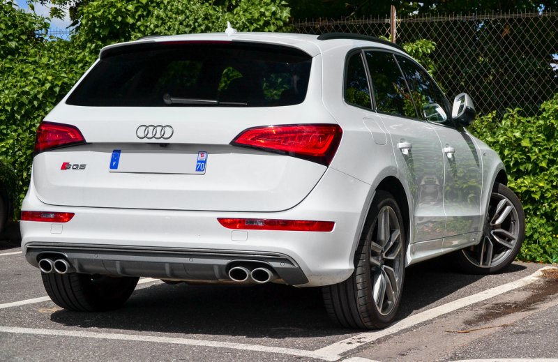 Audi q5 s line 2013-2016 зад