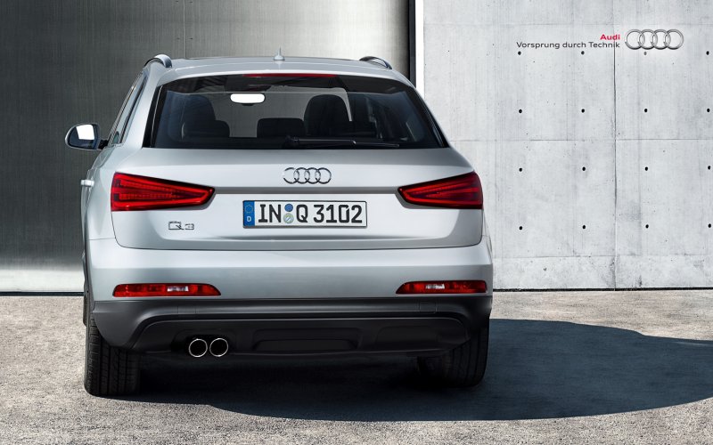 Audi q3 2021 сзади