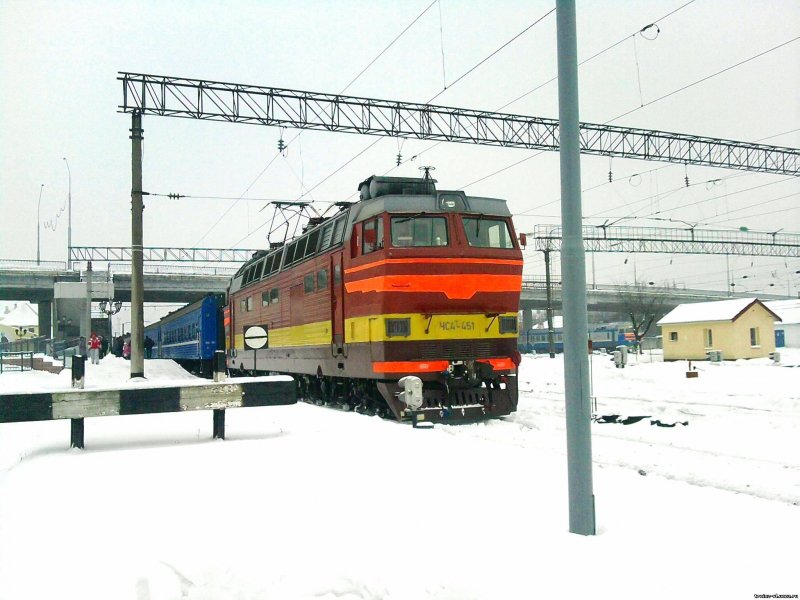 Вагон зимой