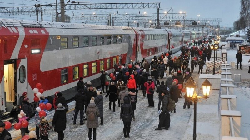 Электропоезд Ижевск Янаул