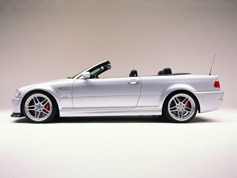 BMW e46 Cabrio silbergrau Hardtop