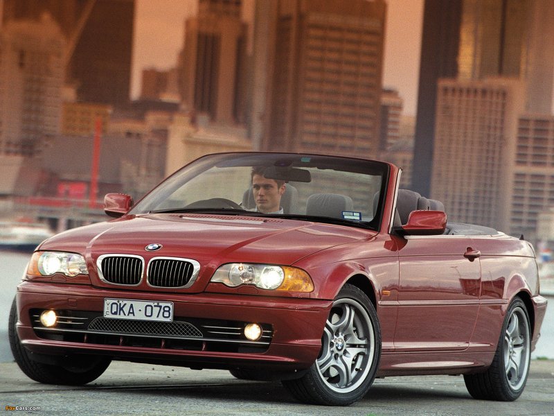 E46 Cabrio stance