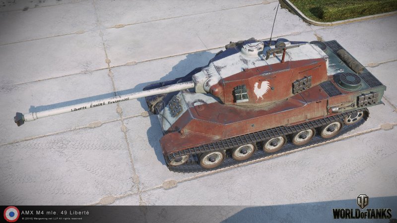 Танк AMX m4 49