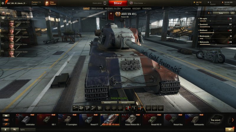 AMX m4 49 l оборудование 2.0