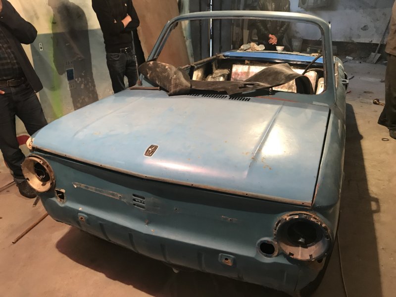 Синий Запорожец 965