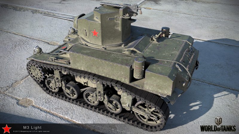 Танк м3 Стюарт СССР WOT of Tanks