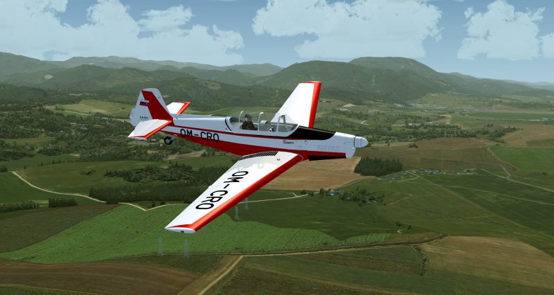 Zlin 142 кабина