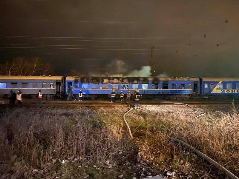 Украинские пассажирские поезда