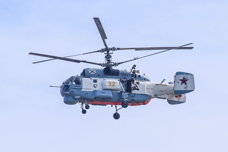Ми-8мт с пушкой 20 мм