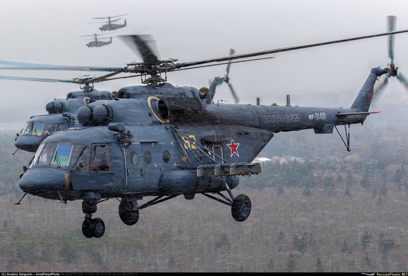 Вертолет ми-171ш России