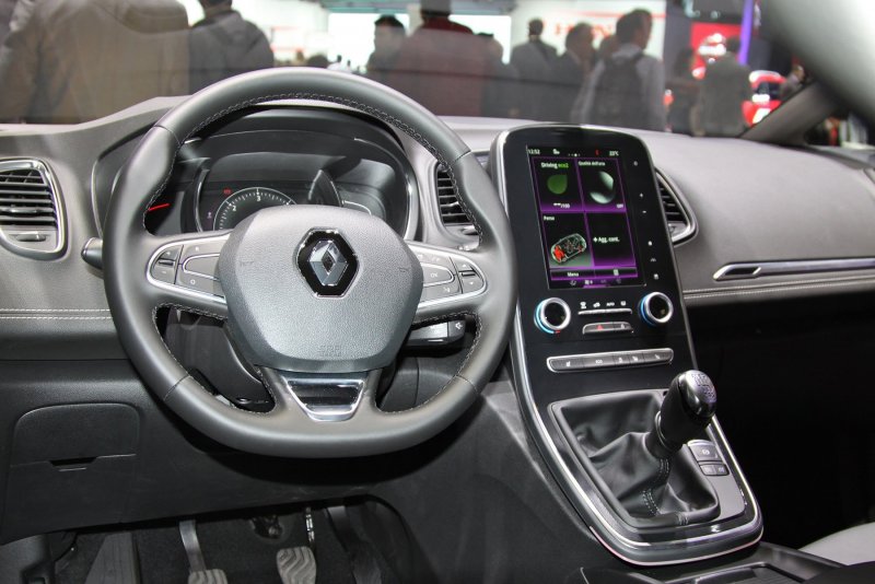 Renault Scenic 2017 салон
