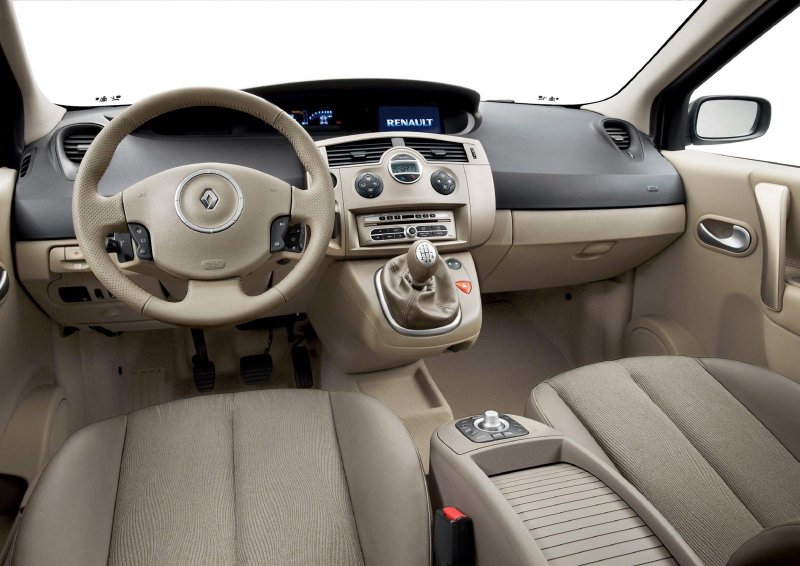Renault Scenic 3 салон