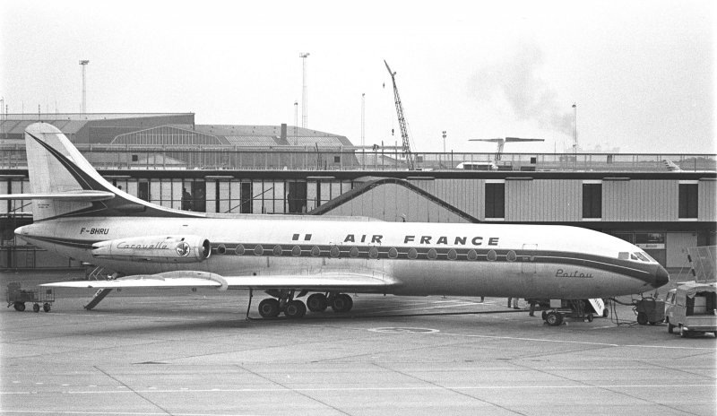 Sud Aviation Caravelle салон