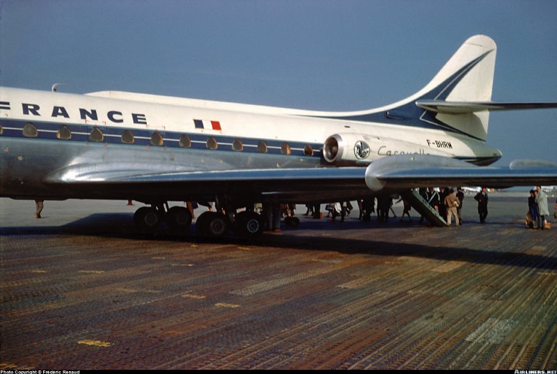 Sud Aviation Caravelle первый класс