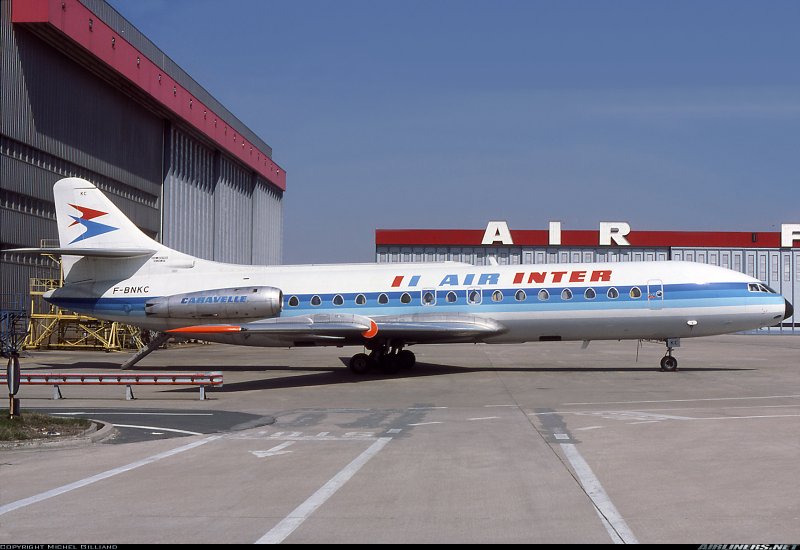 Пассажирский салон se-210 Caravelle