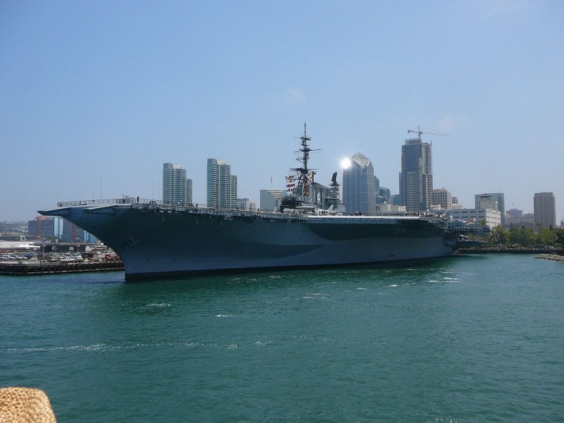 Midway авианосец Сан Диего