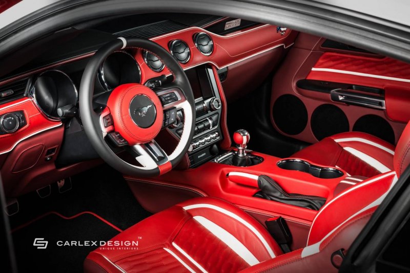 Ford Mustang gt 2013 салон