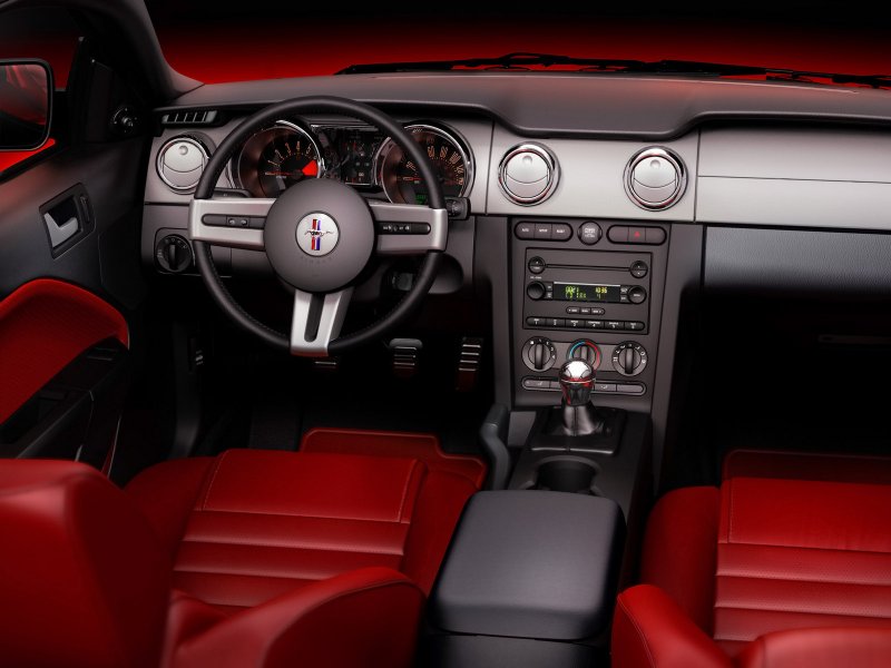 Форд Мустанг Шелби gt 350 салон