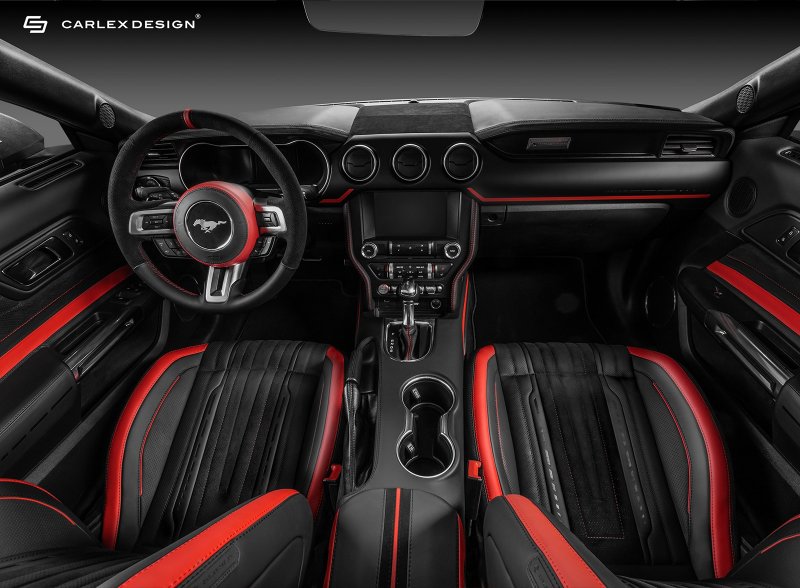 Ford Mustang gt 2020 салон
