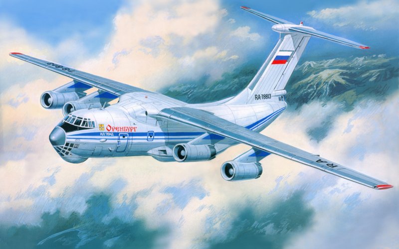 Ил-76 военно-транспортный самолёт