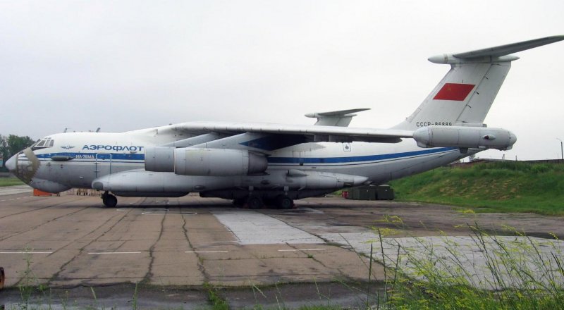 Самолет постановщик помех ил-76пп