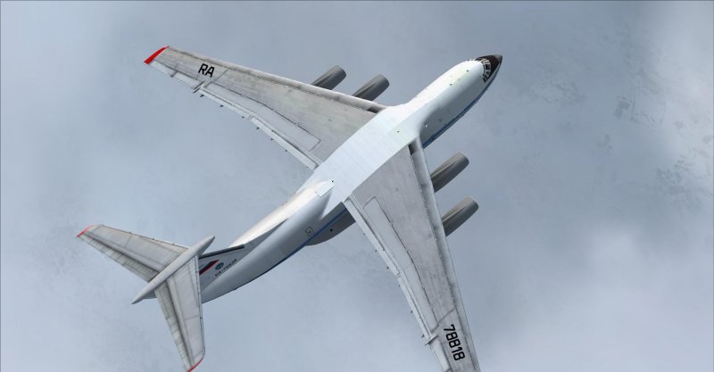 Ил 76 снизу