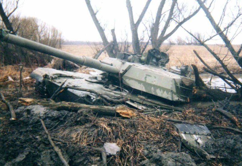 Abrams m1 увяз