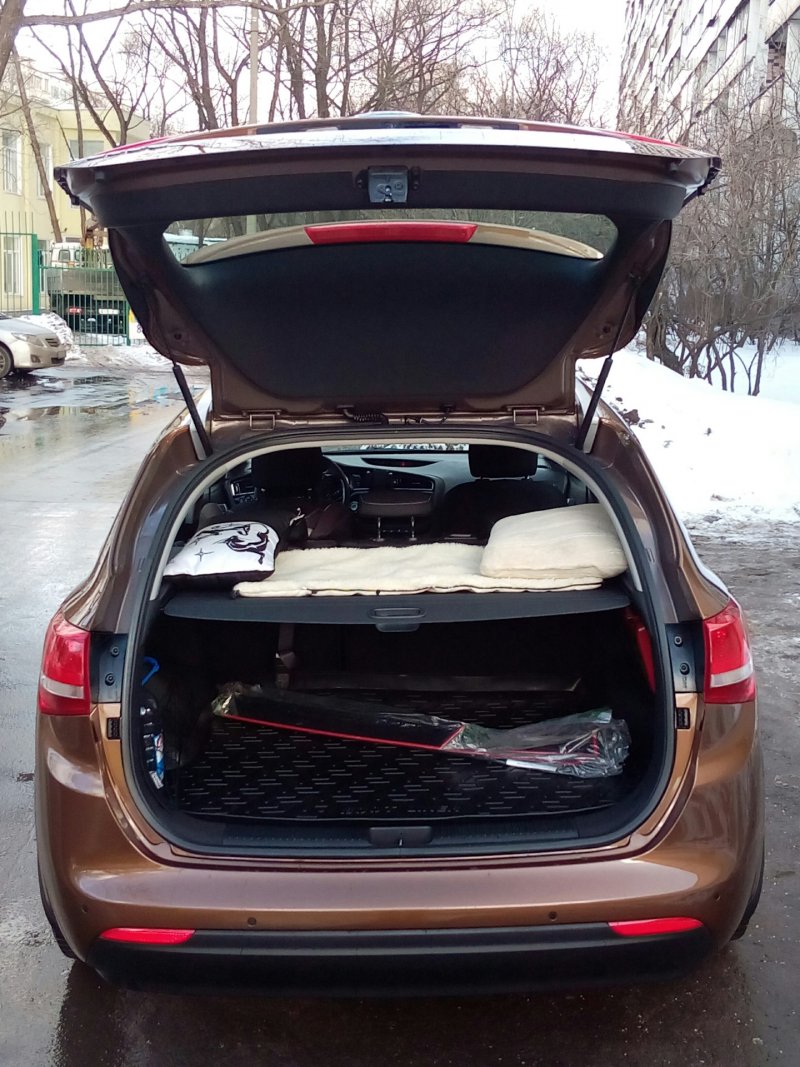 Kia Ceed универсал 2020 багажник