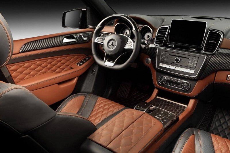 Mercedes gl 63 AMG салон