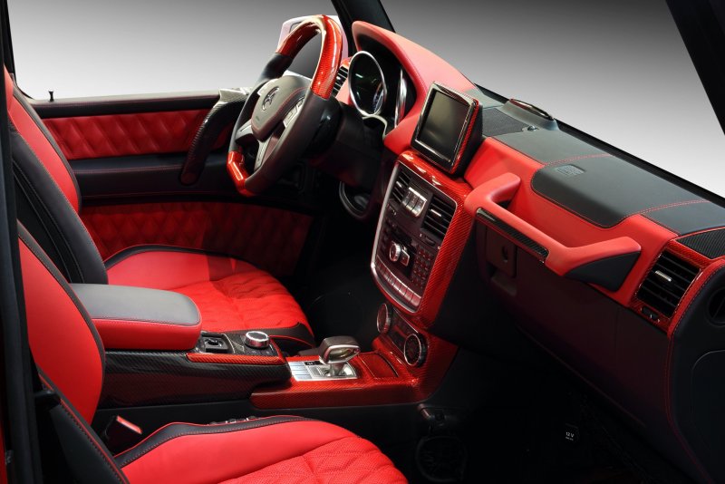G63 AMG С красным салоном