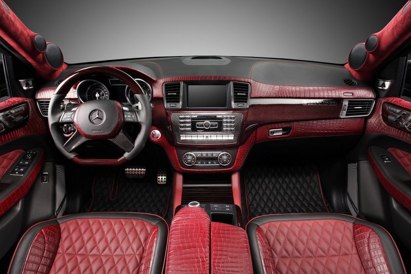 Мерседес Бенц Брабус ml63 AMG салон