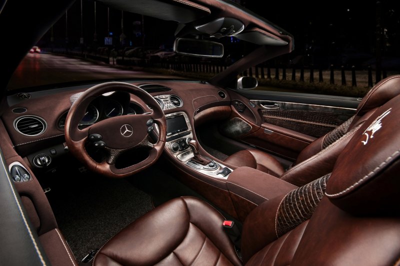 R230 Mercedes обшивка салона