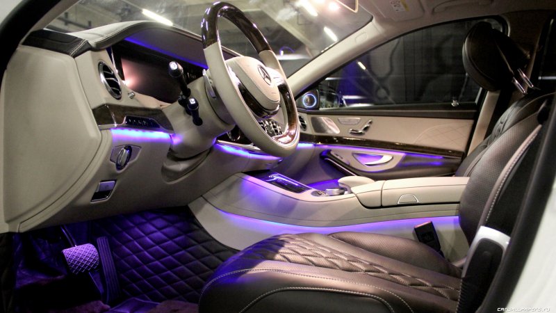 Мерседес w222 подсветка