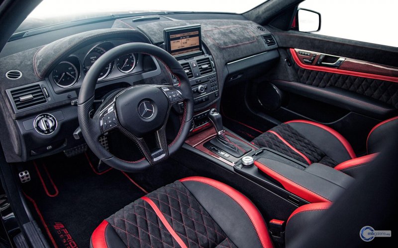 Мерседес w204 AMG салон