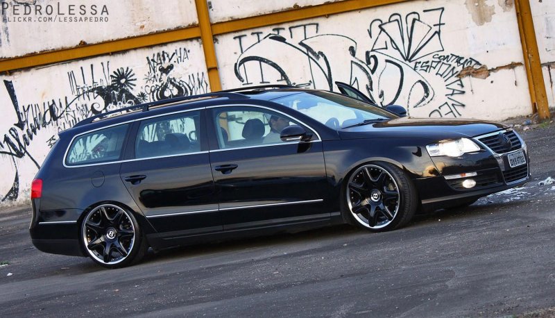Volkswagen Passat b6 stance