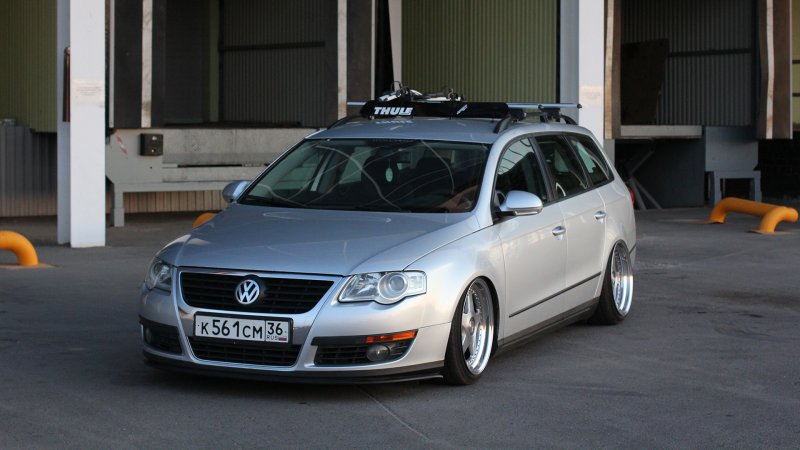 VW Passat b6 variant stance
