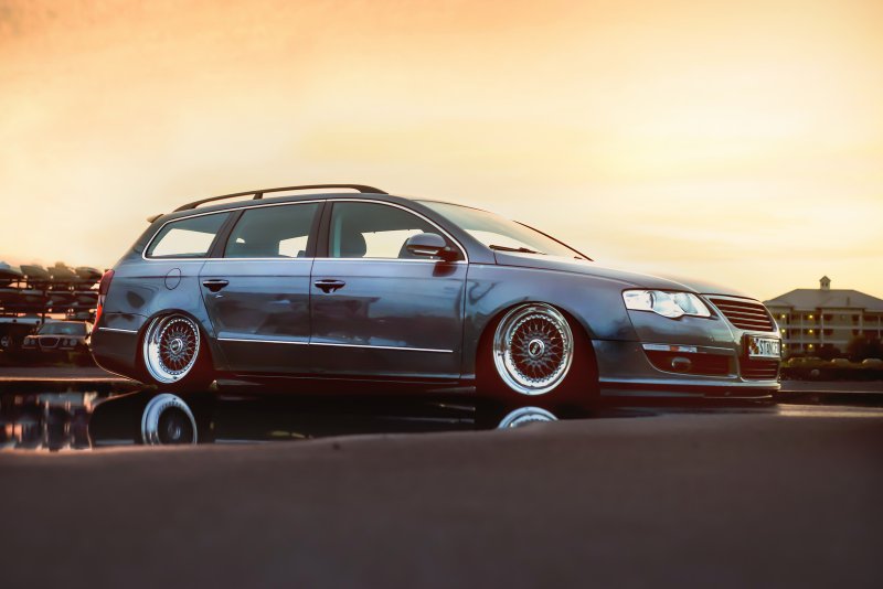 VW Passat b6 stance
