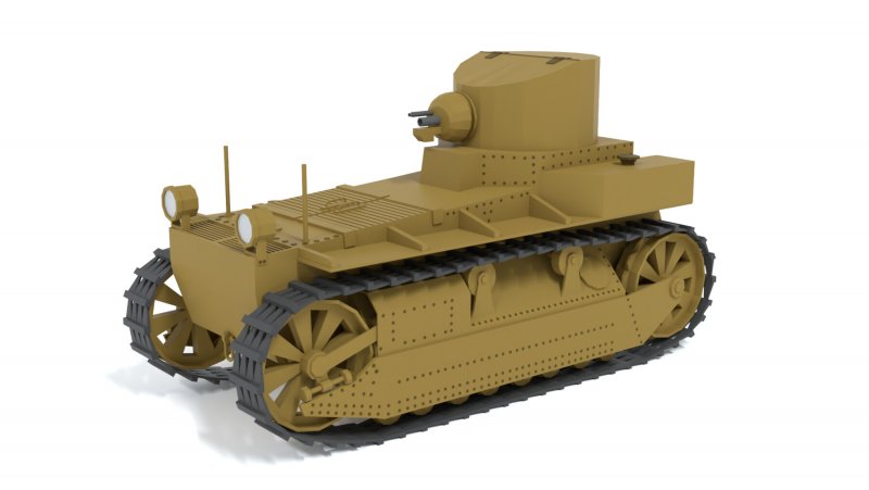 Танк Light Tank t1e3