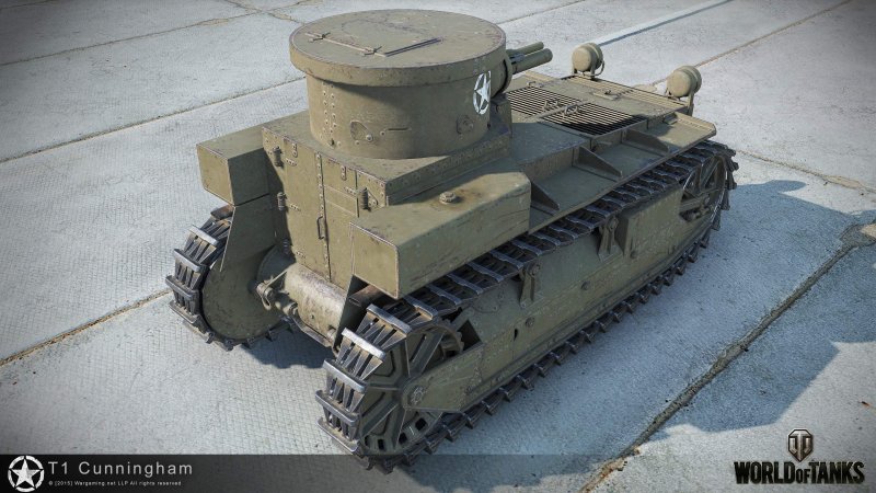 Лёгкий танк t1 Cunningham