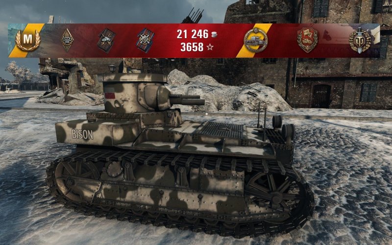 Танк т1 Cunningham Геранд
