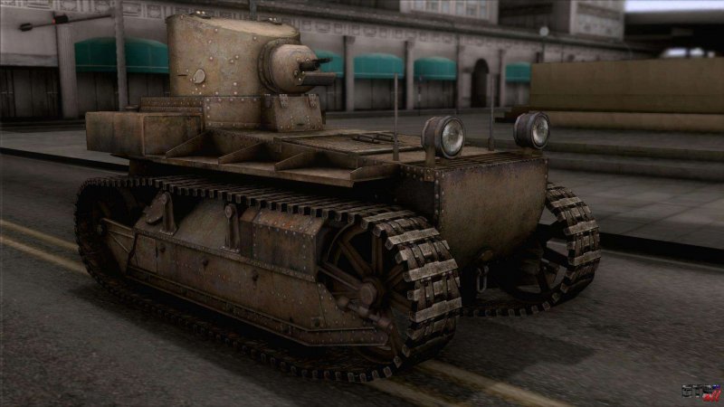 T1 Cunningham танк развертки