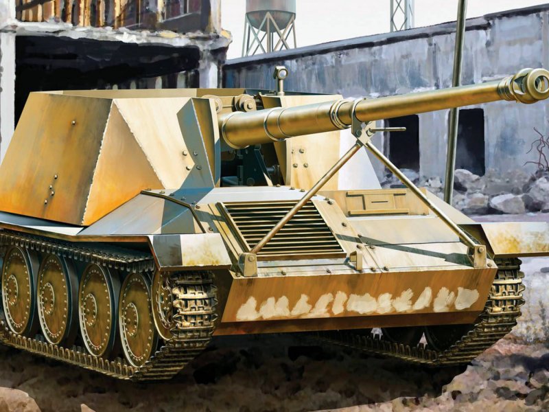 САУ Waffentrager 8,8cm Pak-43