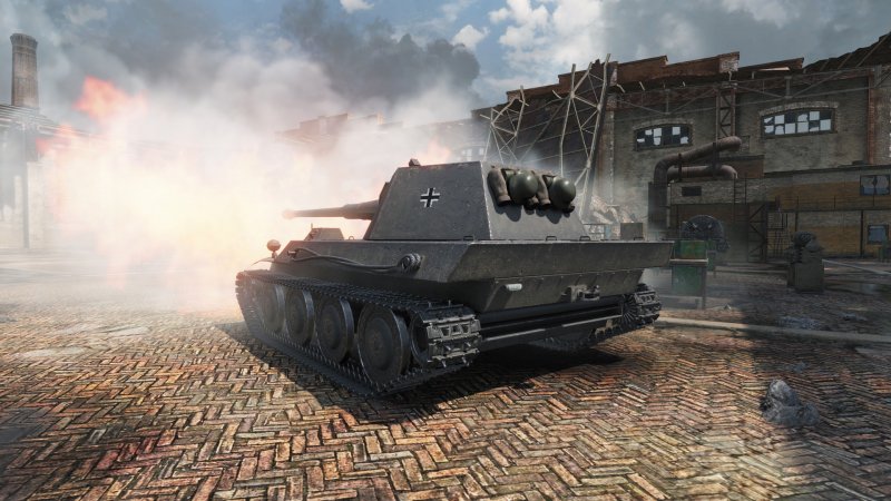 Танк Krupp-Steyr Waffentrager
