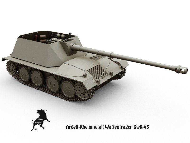 Сборная модель RHM.-Borsig Waffenträger