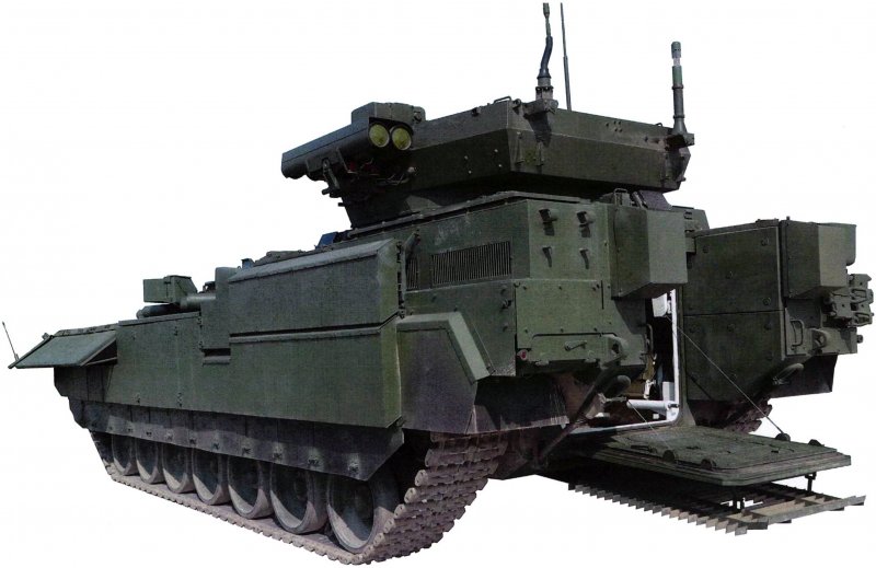 "Армата" т-15 с боевым модулем "кинжал"