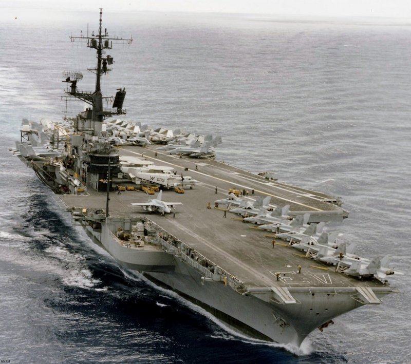 Авианосец США CVA 34 - USS Oriskany