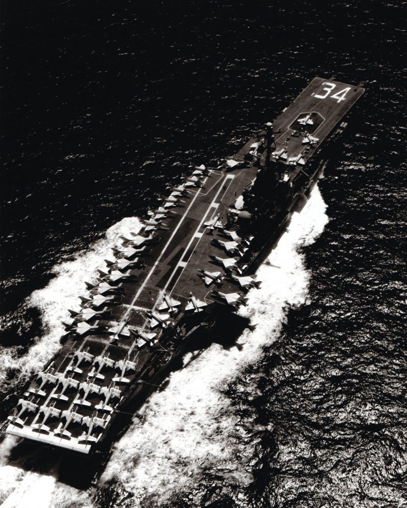 Авианосец США CVA 34 - USS Oriskany